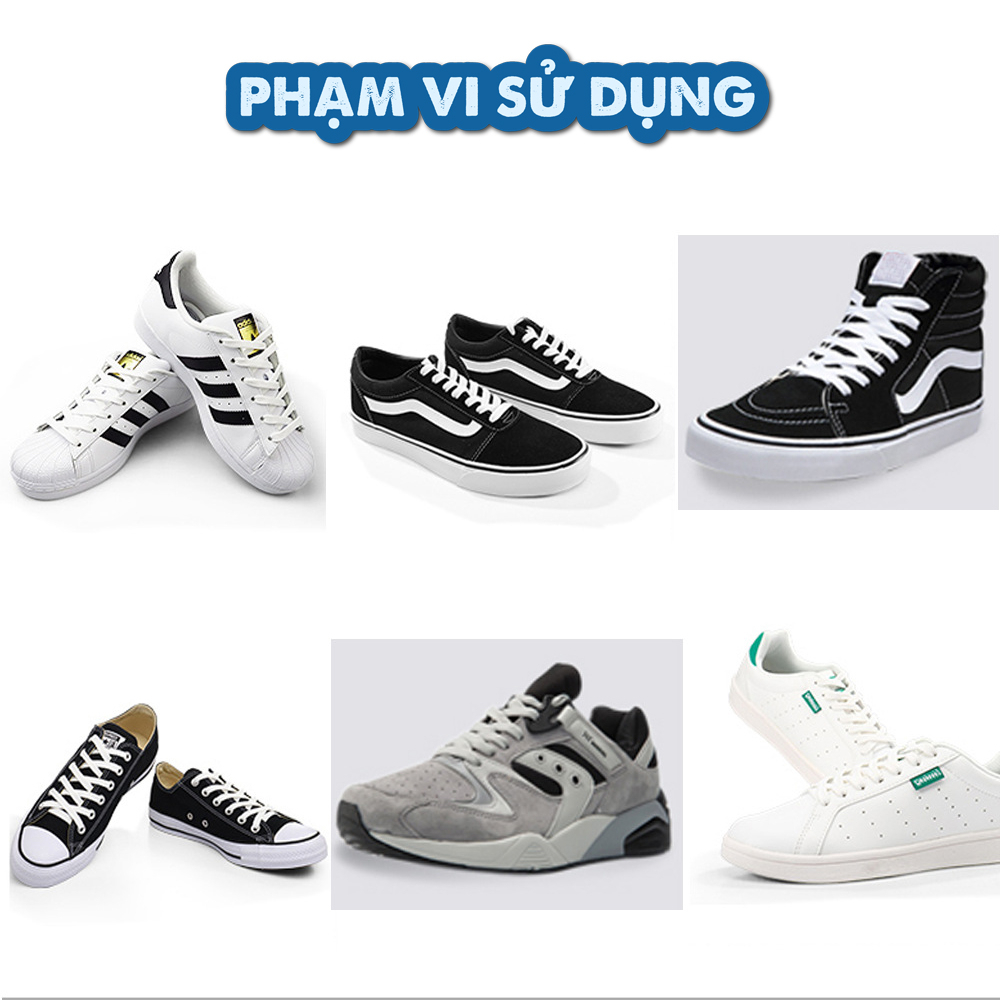 Dây giày thể thao sneaker nam nữ nhiều màu bản dẹp Ximo DG01