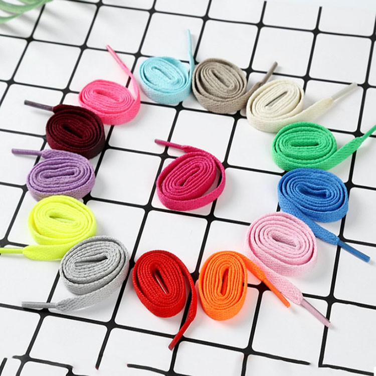 Dây giày thể thao sneaker nam nữ nhiều màu bản dẹp Ximo DG01