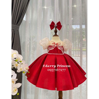 𝐑𝐄𝐃 LOLITA -👗Đầm / Váy công chúa bé gái thiết kế cao cấp 1-10 tuổi