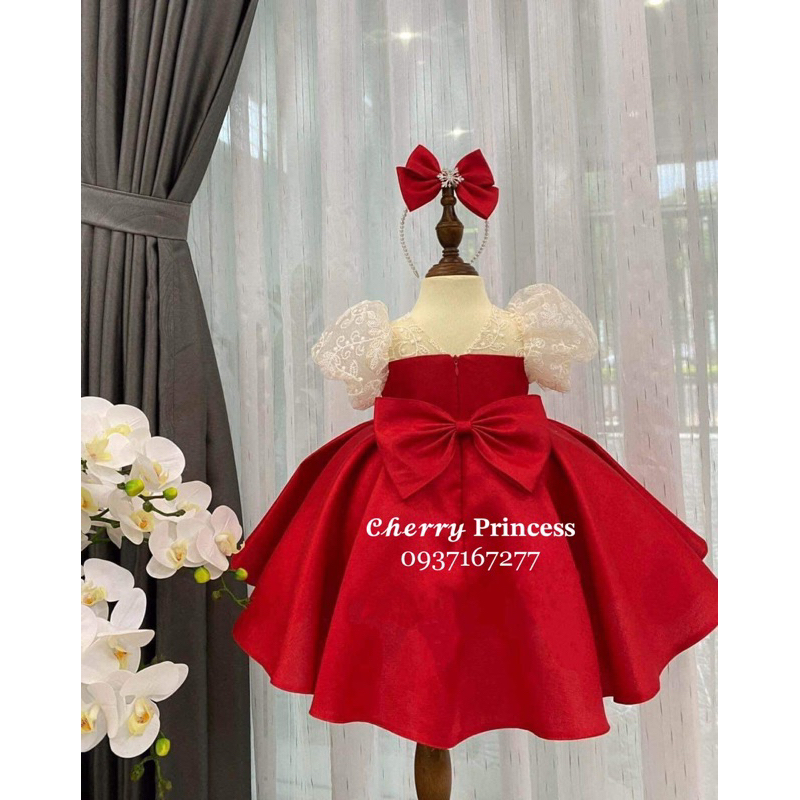 𝐑𝐄𝐃 LOLITA -👗Đầm / Váy công chúa bé gái thiết kế cao cấp 1-10 tuổi