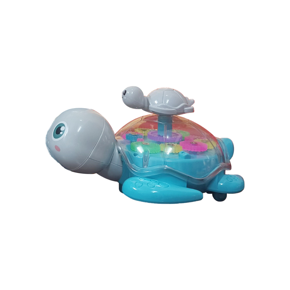 Đồ chơi chú rùa bánh răng phát nhạc Huggies màu ngẫu nhiên