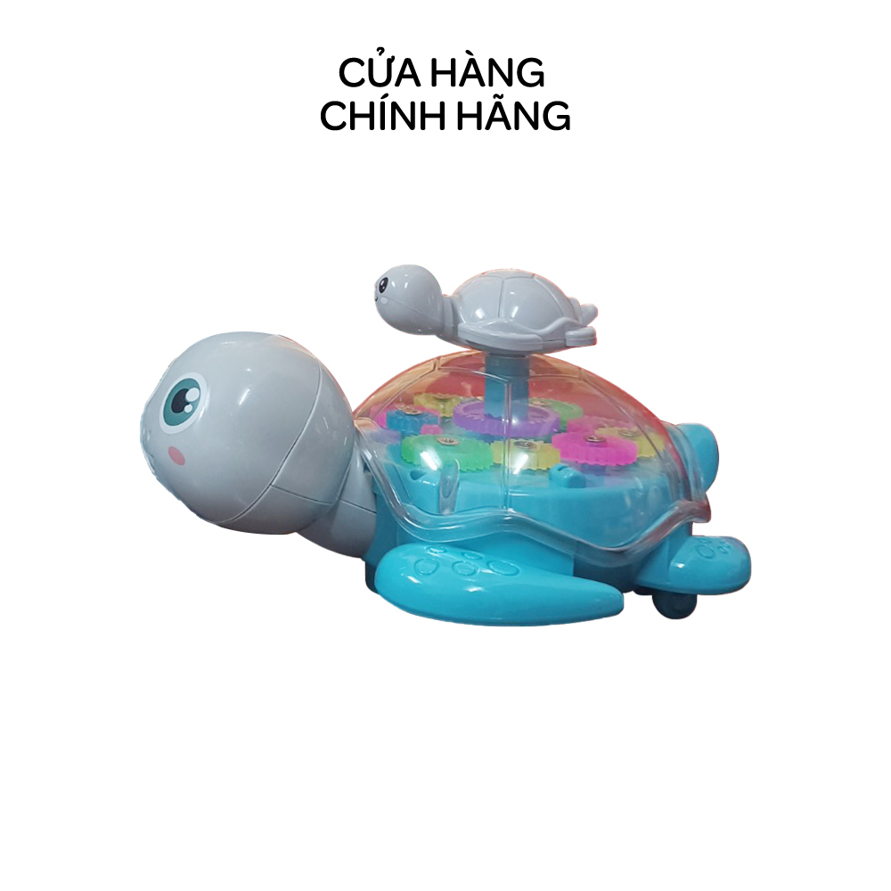 Đồ chơi chú rùa bánh răng phát nhạc Huggies màu ngẫu nhiên