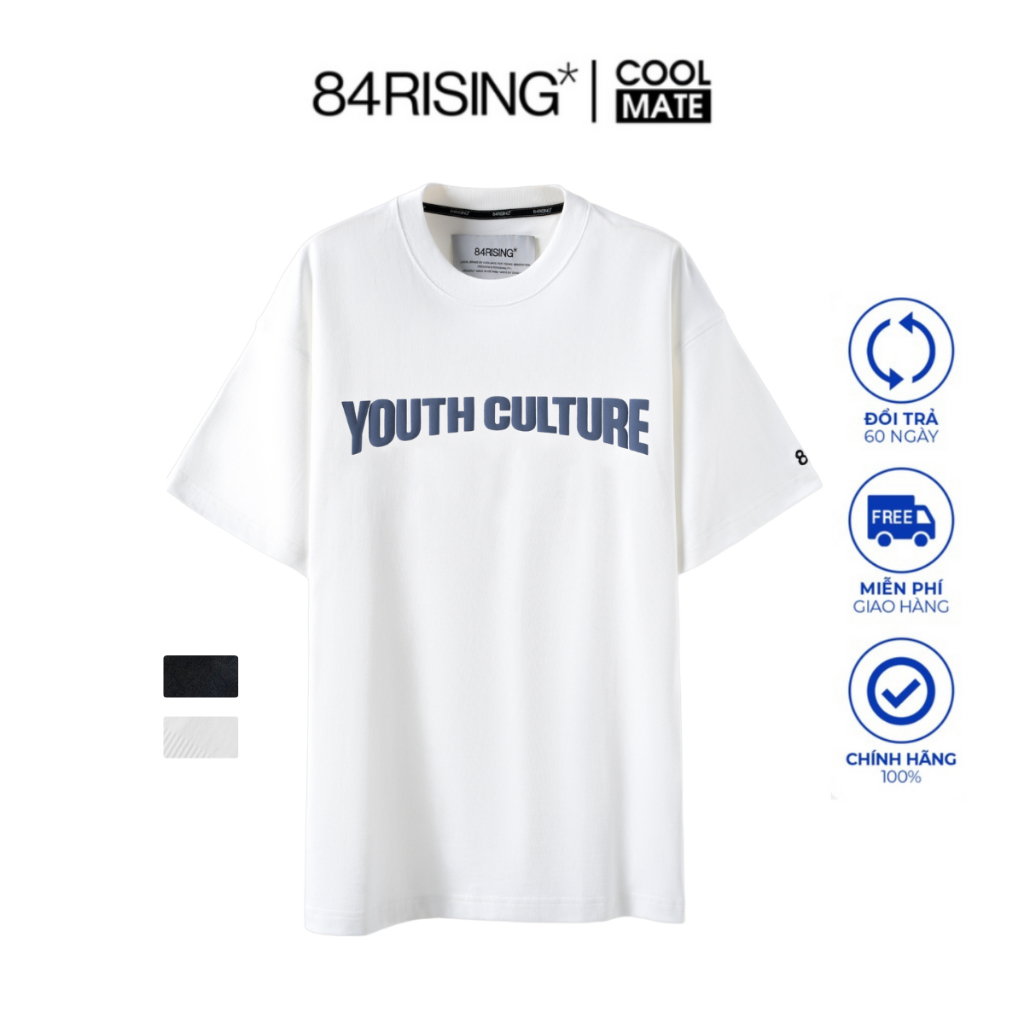 Áo Thun oversize Full Youth - Áo Tee tuổi trẻ không hối tiếc - thương hiệu 84RISING