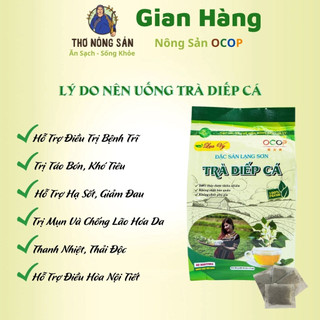 Trà Diếp Cá thải độc Lụa Vy ( Gói 40 Túi lọc)