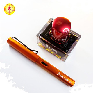 Combo Bút Mực Sao Thiên S011 Ngòi Lá Tre - Mực Hero 40ml - Penpro