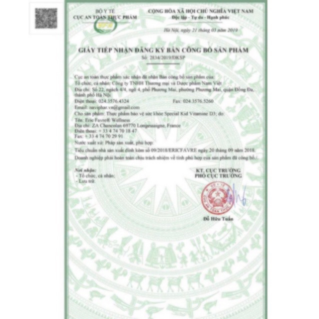 Vitamin D3 BON 200.000 UI, Chống Còi Xương, Giúp Hấp Thụ Canxi Vào Xương, Bổ Sung Canxi Cho Bé, Loại 6 Tháng Dùng 1 Lần