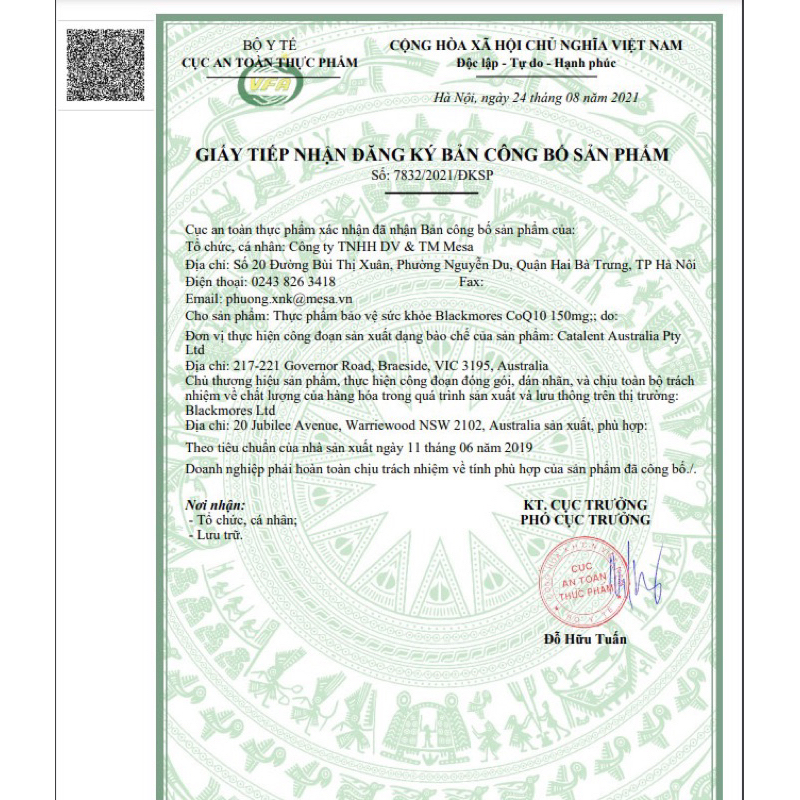 Coq10 blackmore 300mg, viên uống bổ tim Coq10 blackmores hàm lượng cao gấp đôi 300mg  lọ 30 viên, 90 viên