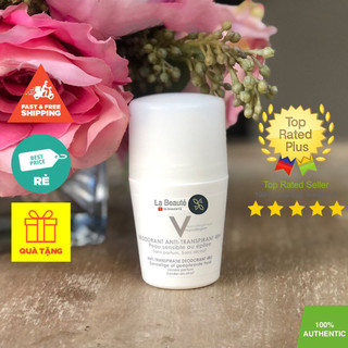 Vichy Déodotant Anti-Transpirant 48H For Sensitive Skin - Lăn Khử Mùi Cho Da Siêu Nhạy Cảm 50ml