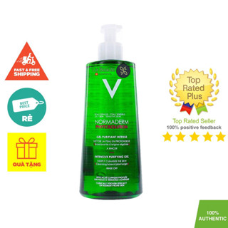Vichy Normaderm Gel Nettoyant Purifiant - Gel Rửa Mặt Cho Da Hỗn Hợp Nhạy Cảm 400ml