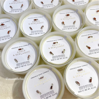 [SẴN HCM] NẾN THƠM 3 BẤC AMBER & BERGAMOT🌟