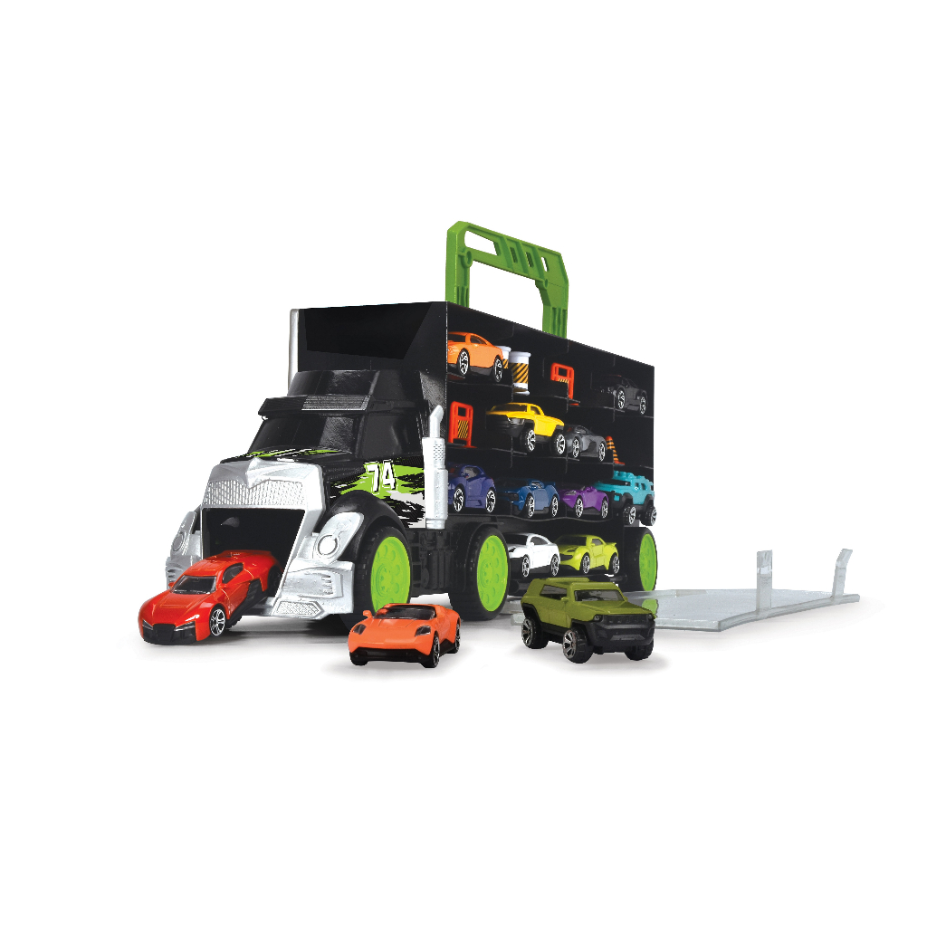 Bộ Đồ Chơi Xe Tải Chở Xe Hơi DICKIE TOYS Carry & Store Transporter 203747007 – Simba Toys Vietnam