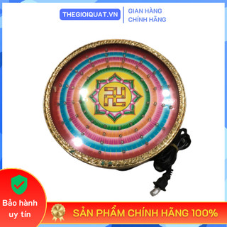 Đèn hào quang led họa tiết chữ vạn thờ cúng nhiều kích thước