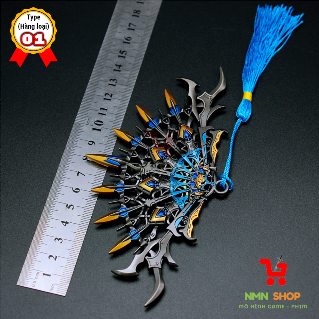 Mô hình phim Đấu La Đại Lục - Khổng Tước Linh 15cm - Ám khí đường môn