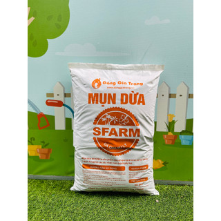 Mụn dừa trồng cây Sfarm 20dm3 giá thể trồng cây mụn dừa đã qua xử lý