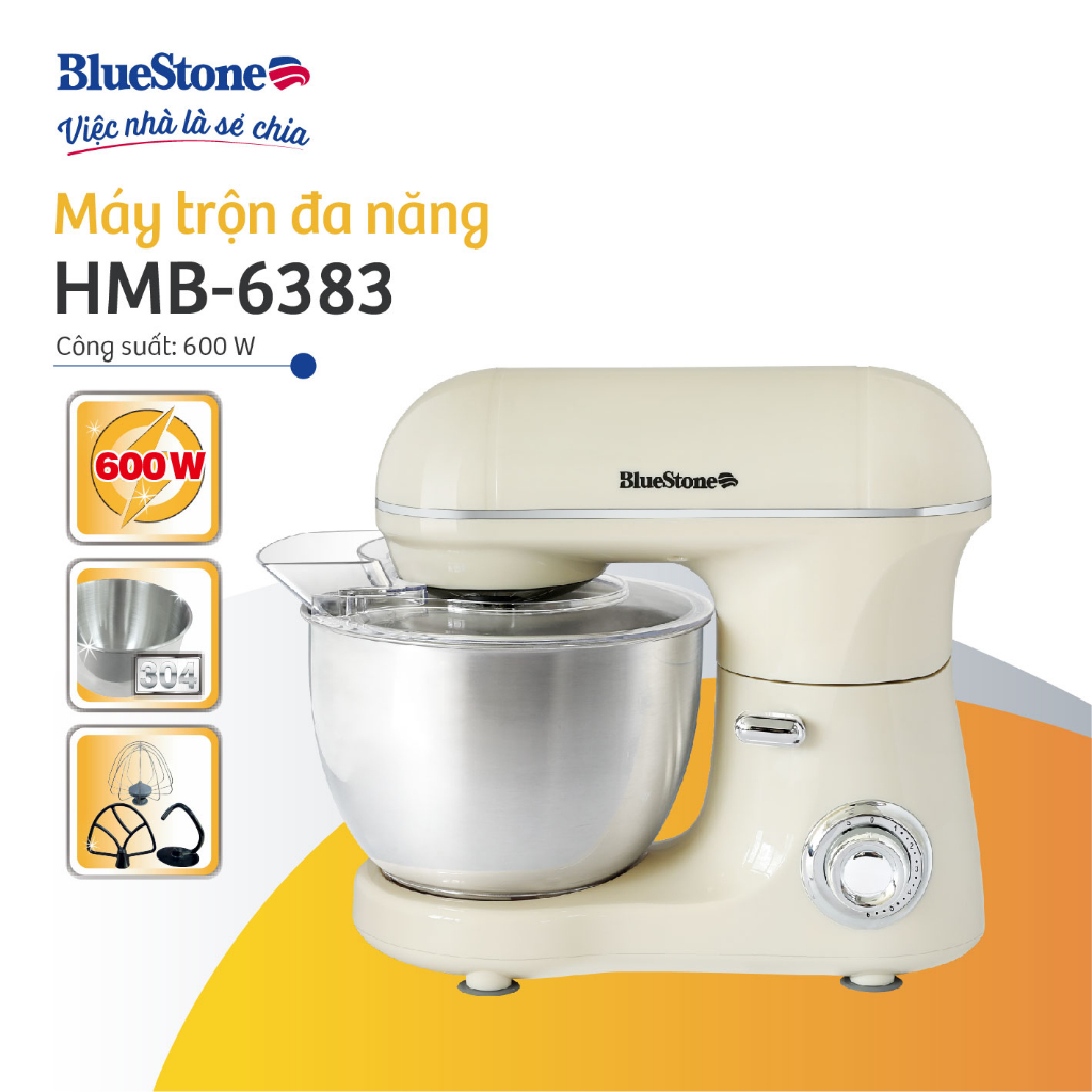 Máy đánh trứng trộn bột BlueStone HMB-6383