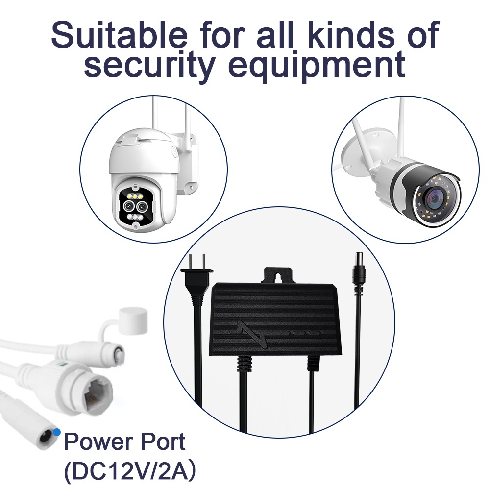 Nguồn cho camera 12v-2a / 12v-1a xịn