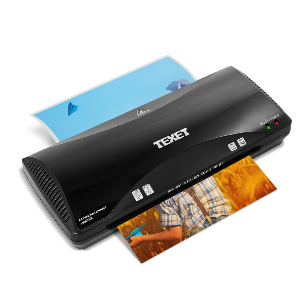 Máy ép nhựa khổ A4 Texet LMA4-EX (model 2022)