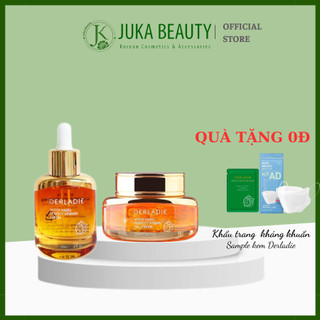 (Tặng khẩu trang) Tinh Chất/ Kem dưỡng chiết xuất cây phỉ Derladie Witch Hazel Perfect Vitamin Serum/ Gel cream