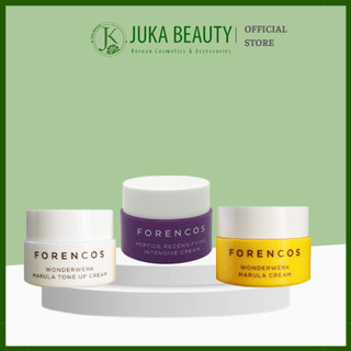 (Mini size) Kem dưỡng trắng da ngày/ đêm Forencos Wonderwerk Marula Tone Up Cream/ Marula Cream 10ml