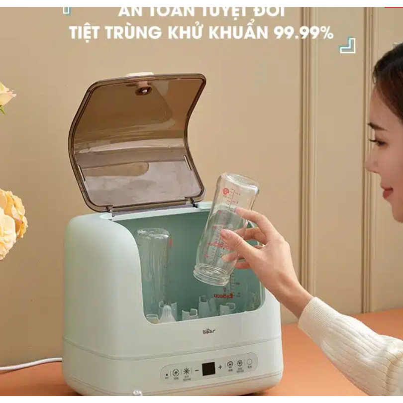 Máy Sấy Và Tiệt Trùng Bình Sữa Bear SB-MTT17 - Hàng chính hãng