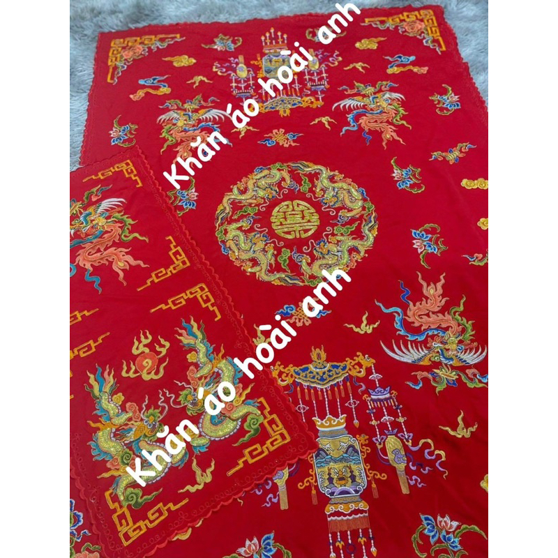 Khăn phủ diện + tấu hương _siêu đẹp_giá tốt_khăn áo hầu Hoài Anh