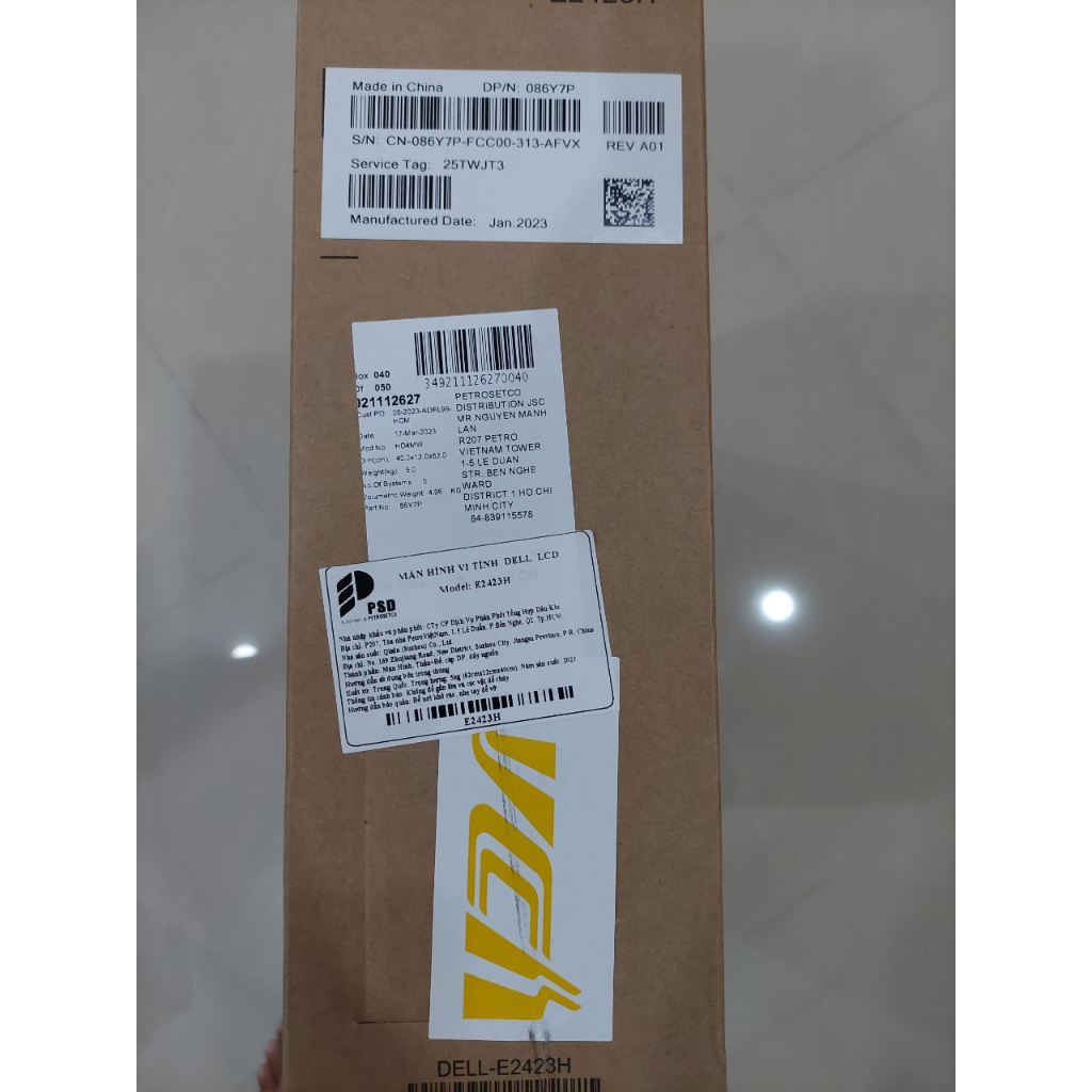 LCD 23.8' Dell E2423H new 100% BH 3 năm PSD