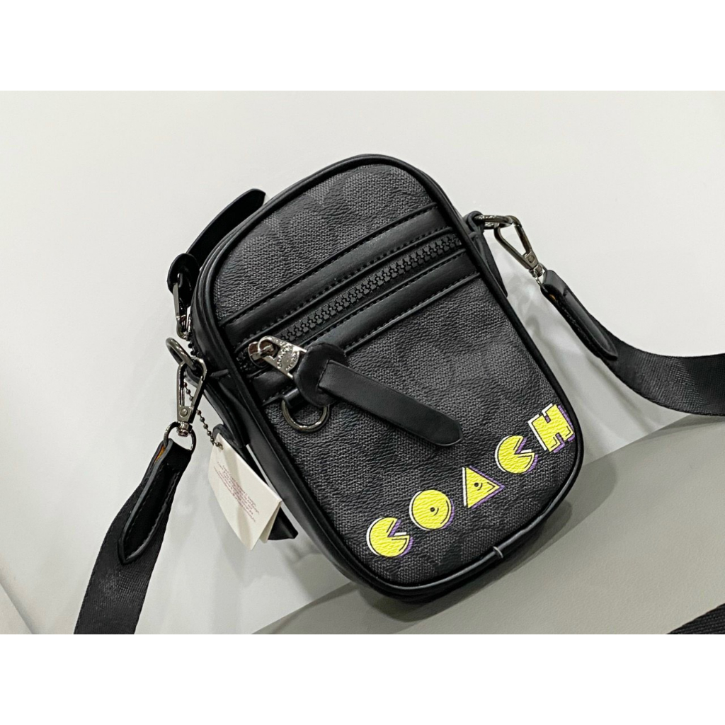 Túi đeo chéo Nam Nữ COACH MINI Hoạ tiết cao cấp