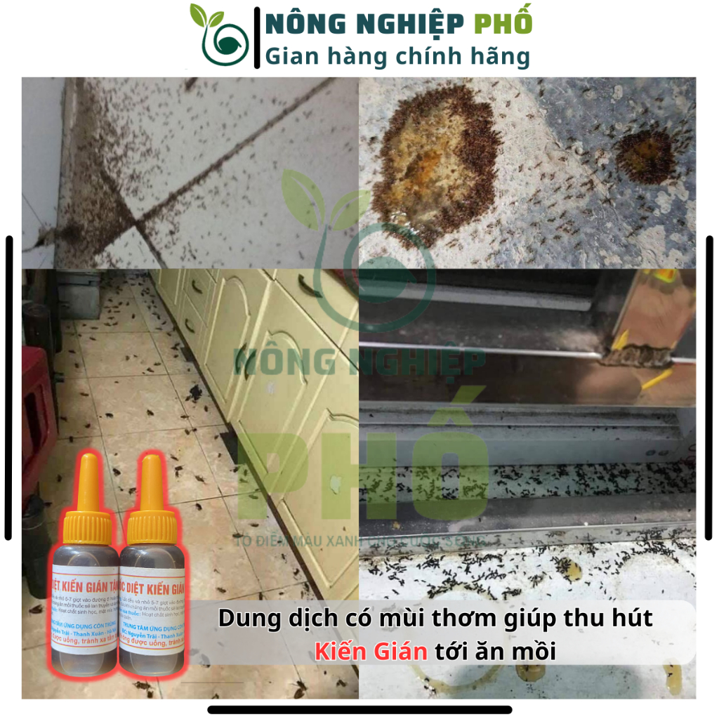 Thuốc DIỆT KIẾN GIÁN TẬN GỐC SINH HỌC Multiagro - Hoạt Chất Mới Đậm Đặc Diệt Trừ Mạnh Hơn, An Toàn, Hiệu Quả