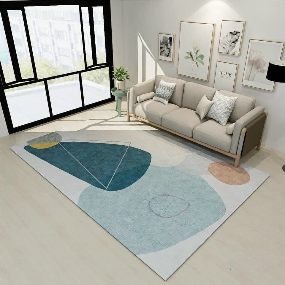 Thảm trải sàn sang trọng hiện đại thảm trang trí decor làm mới không gian sống kích thươc 1m6*2m3-HAVANA BEDDING