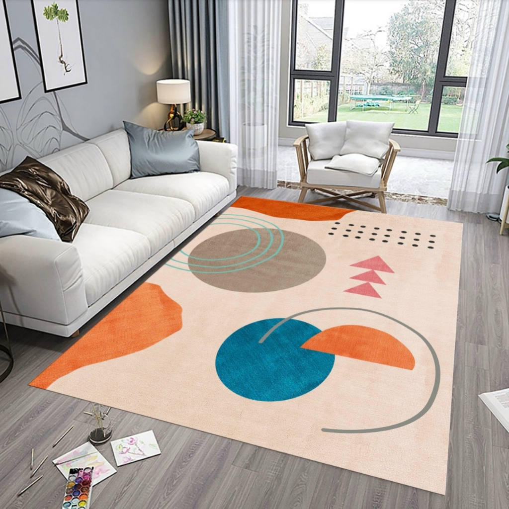 Thảm trải sàn sang trọng hiện đại thảm trang trí decor làm mới không gian sống kích thươc 1m6*2m3-HAVANA BEDDING