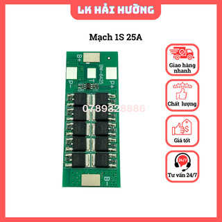 Mạch 1s 4.2v 5a 10a 25a dùng cho pin li-ion 3.7v