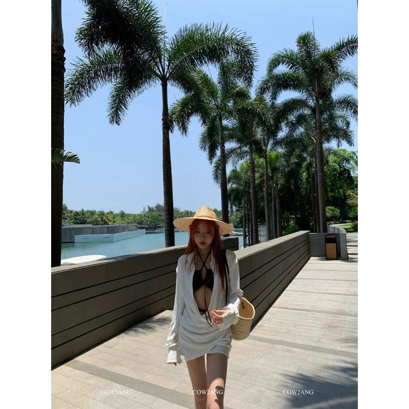 SOMI VÁY COVER NGOÀI BIKINI SANG CHẢNH CỔ ĐỔ