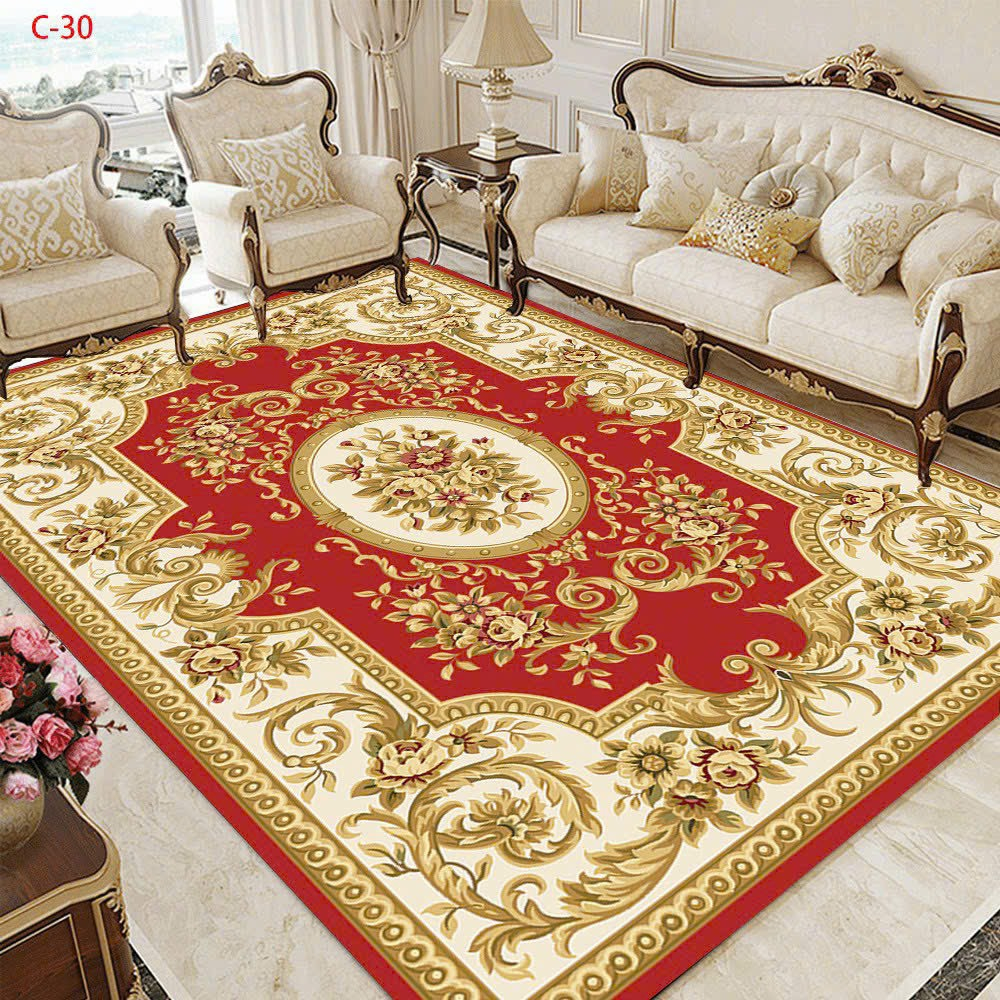 Thảm trải sàn sang trọng hiện đại thảm trang trí decor làm mới không gian sống kích thươc 1m6*2m3-HAVANA BEDDING