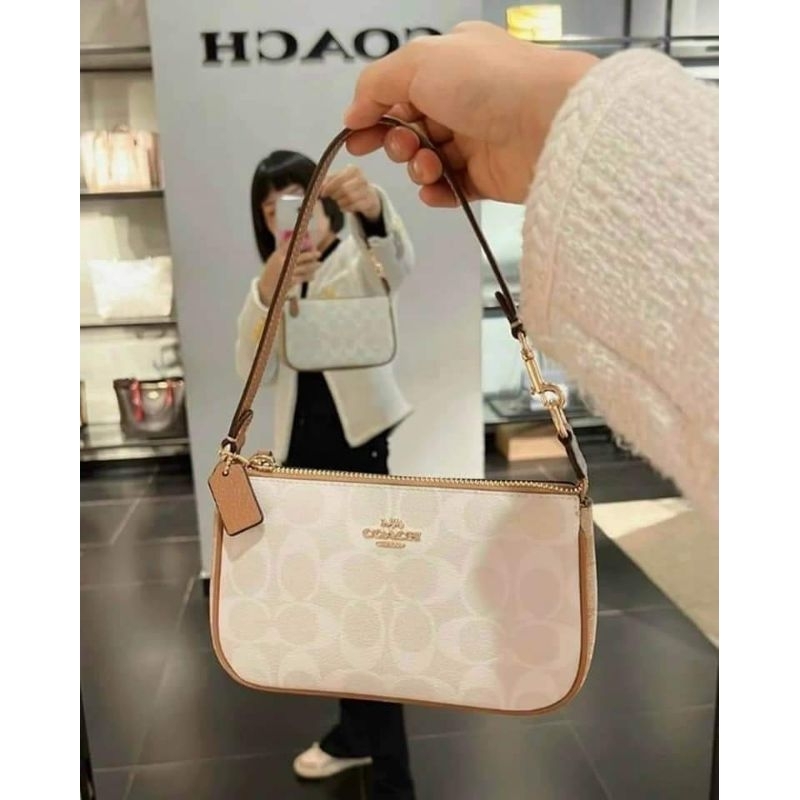 Túi Kẹp Nách coach 2 Dây Đeo Full Hộp