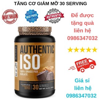 Jacked Factory Grass-Fed Whey Protein Isolate Tăng Cơ 900g - 30 Servings