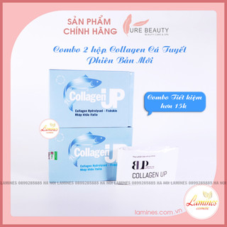 Combo 2 Hộp Collagen Cá Tuyết, Collagen Up BP Beauty Lab Pharma P, PureBeauty 30 gói/tháng