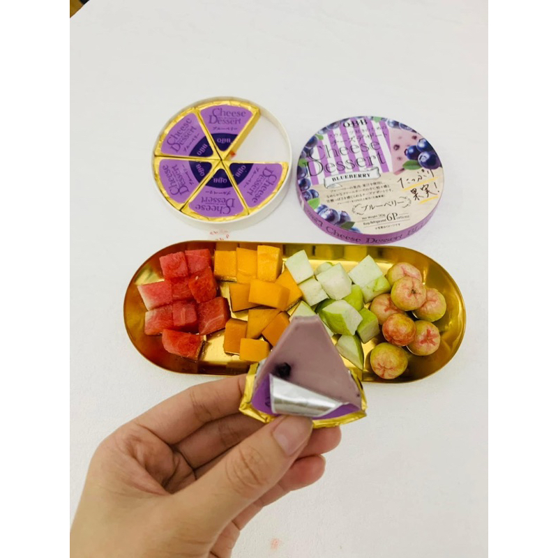 Phô mai ngọt QBB Nhật Bản cho bé từ 10 tháng , Phô mai trái cây cho bé cực ngon cung cấp canxi cho bé