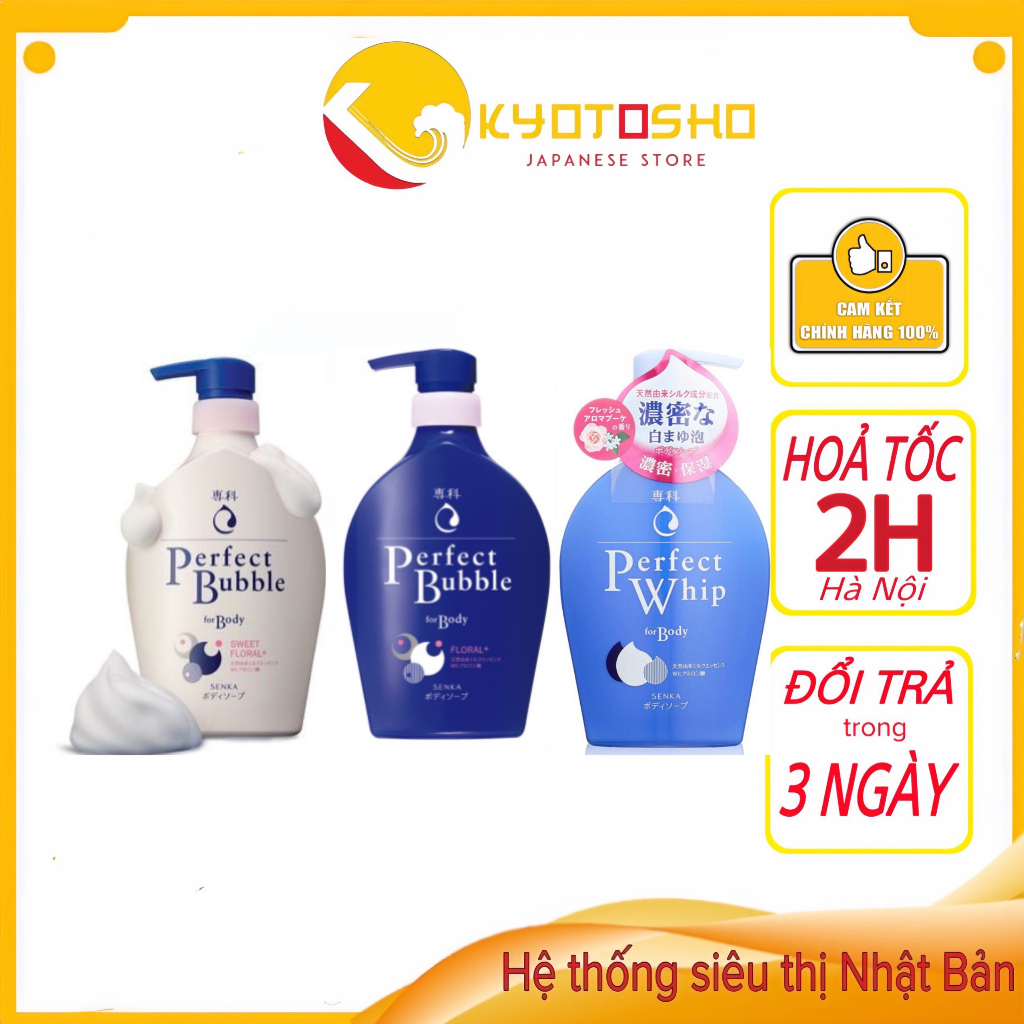 SỮA TẮM PERFECT BUBBLE