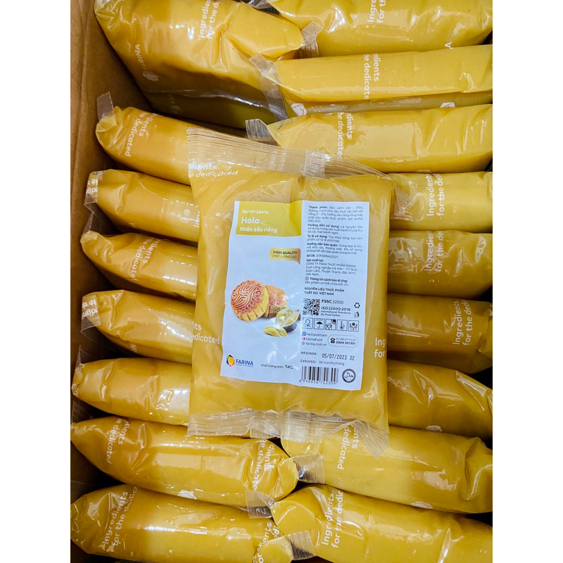 Nhân sầu riêng cao cấp Farina 1kg