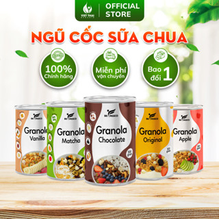 [FULL 5 VỊ] Ngũ Cốc Granola Giảm Cân Ăn Kiêng Mix Sữa Chua Sấy Khô Siêu Ngon Befresco 300G (Việt Thái Organic)