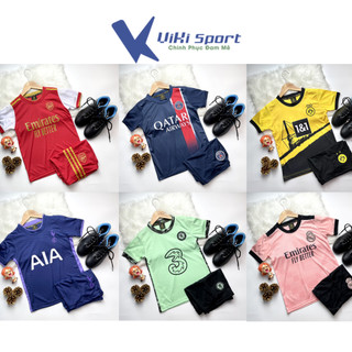 Bộ quần áo đá bóng cho trẻ Từ 10kg đến 45kg SV01- ViKi Sport