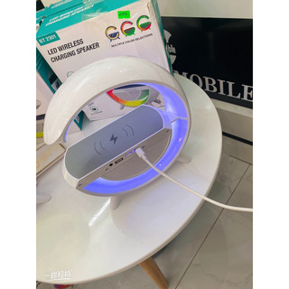 Loa bluetooth có đèn led, sạc không dây tiện lợi