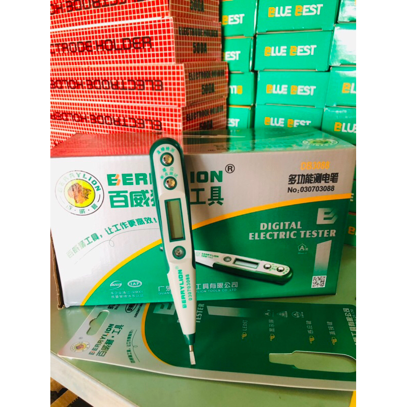 Bút thử điện dò điện điện tử đa năng chính hãng Berrylion
