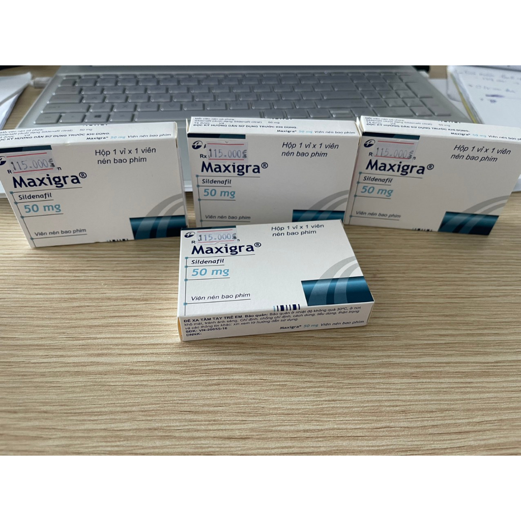 MAXIGRA- Pharmaceutical Works Polpharma S.A- Ba Lan -Xử lý rối loạn cương dương, làm giảm tăng áp phổi,- hộp 50mg