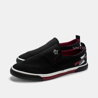 Giày lười nam - Slip on nam vải - Mã LY69Đ