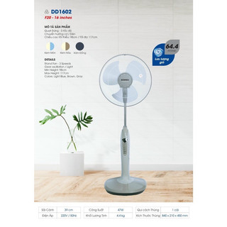 Quạt đứng có đèn Senko DD1602