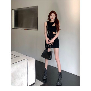 ĐẦM BODY ĐEN PHỐI VIỀN