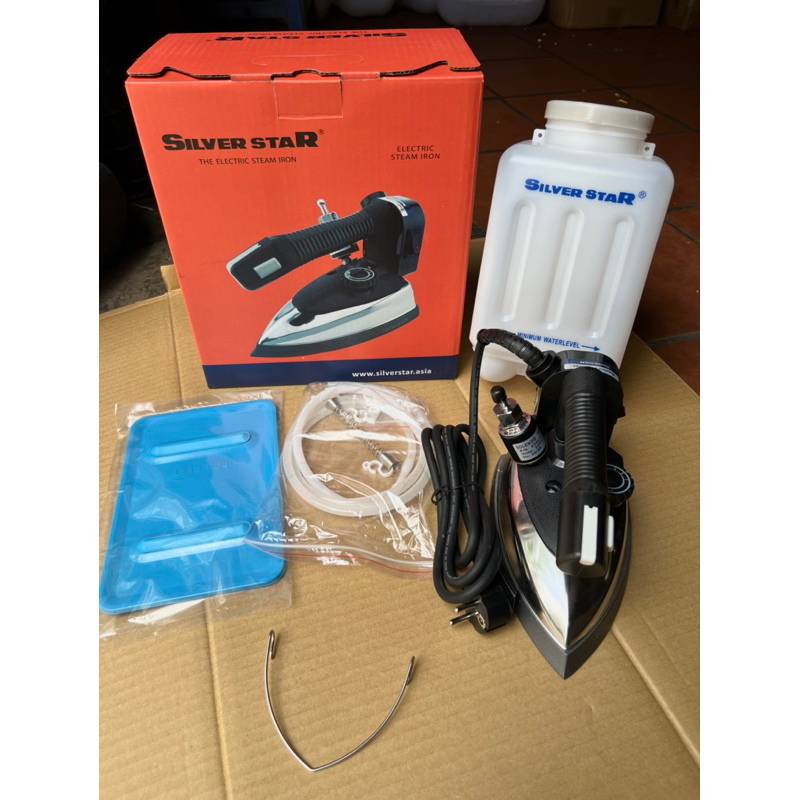 Bàn là hơi nước bình treo nước Silverstar ES-94A vỏ cam siêu bền
