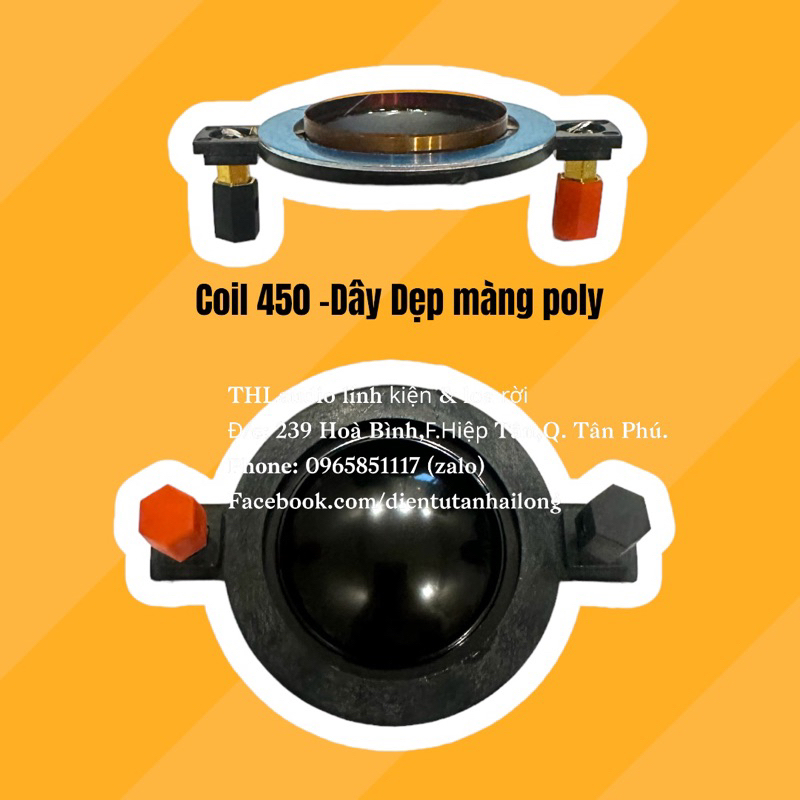 Coil 450 dây dẹp