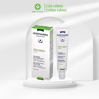 Kem Hỗ Trợ Giảm Mụn Isis Pharma Teen Derm Alpha Pure 30ml
